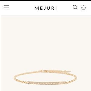 Brand new Pave Mejuri Bracelet